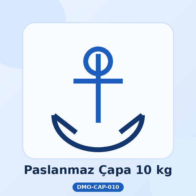 Paslanmaz Çapa 10 kg