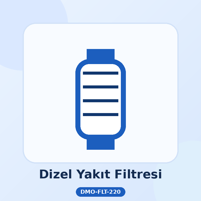 Dizel Yakıt Filtresi