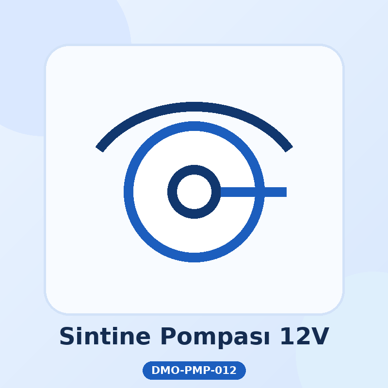 Sintine Pompası 12V